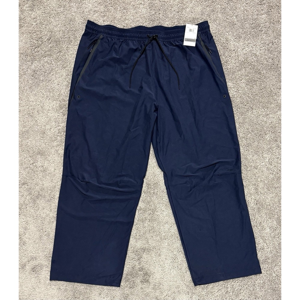 Nike Tech Dri-FIT Shori Knit Pants Navy Blue IM1337-451 Mens Size 3XL-TALL NEW